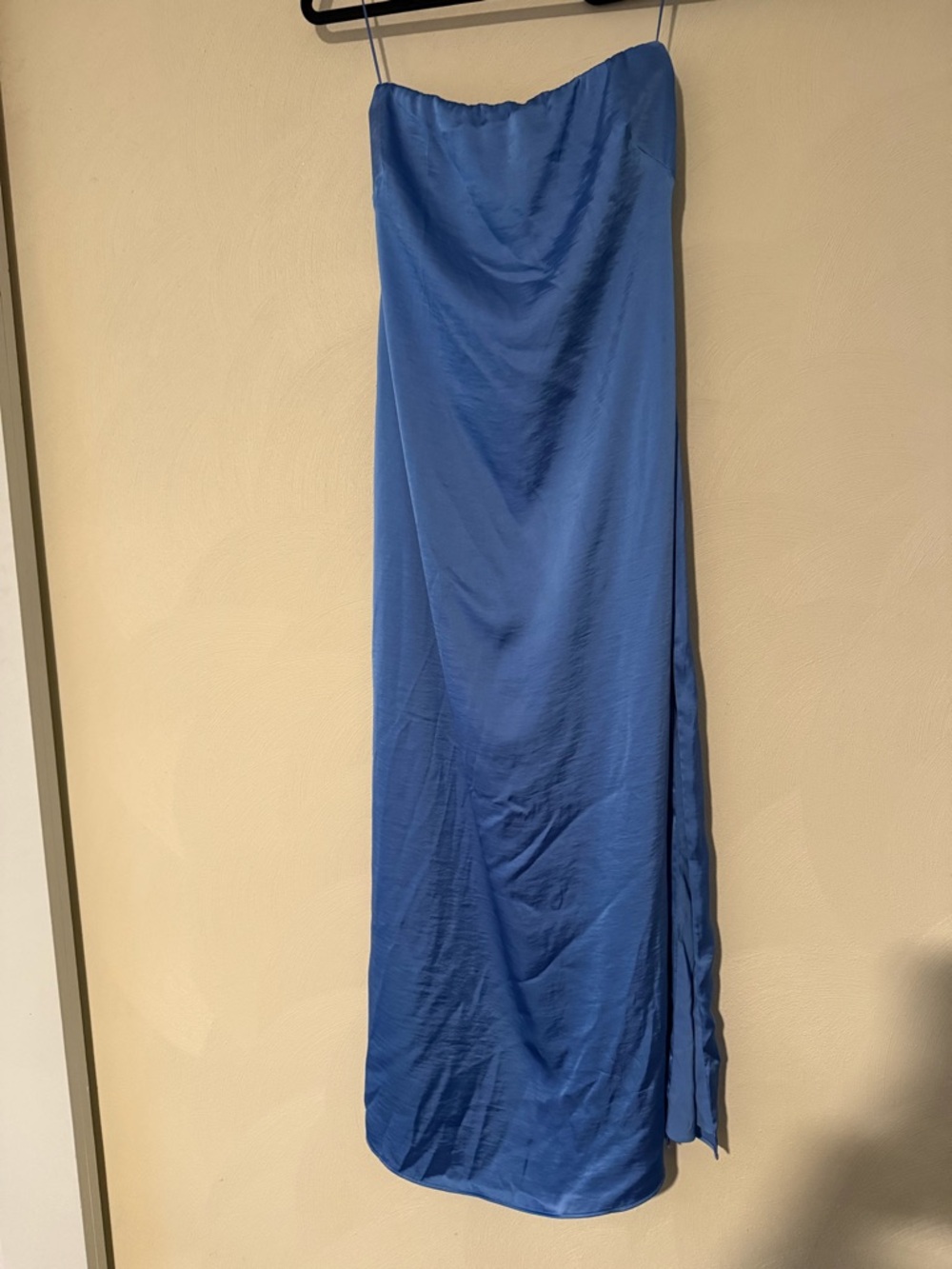 Abercrombie & Fitch Light Blue Satin Dress